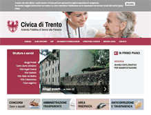 Tablet Screenshot of civicatnapsp.it